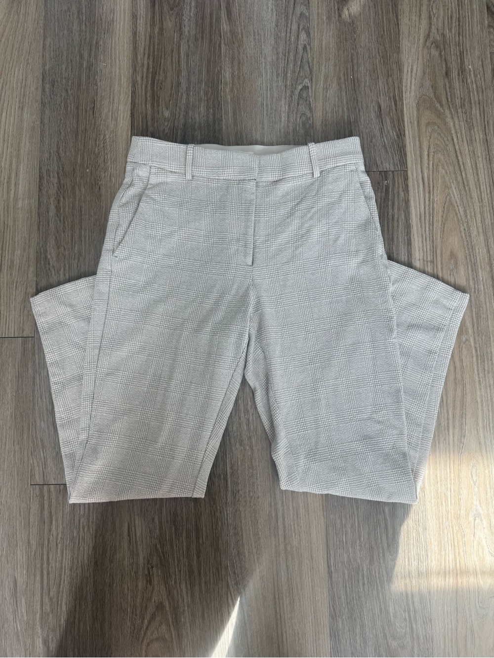 H&M Plaid Tailored Ankle Pants